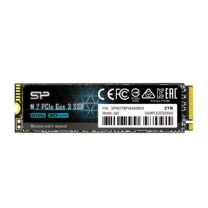 Silicon Power P34A60 M.2 2000 GB PCI Express 3.0 3D NAND NVMe - Picture 1 of 1