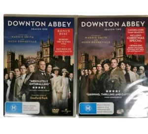 Downton Abbey: Seasons 1 & 2, (DVD, R2-4-5 ) New & Sealed, Free AU tracked Post - Picture 1 of 7