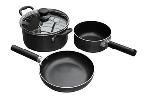 JUEGO DE COCINA SARTENES DE INDUCCIÓN EXTERIOR REVOLUTION KOGA 3 PIEZAS CARAVANA CAMPING - Imagen 1 de 6