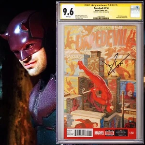 CGC 9.6 SS Daredevil #1.50 signed by Charlie Cox Spider-Man No Way Home She-Hulk - Picture 1 of 2
