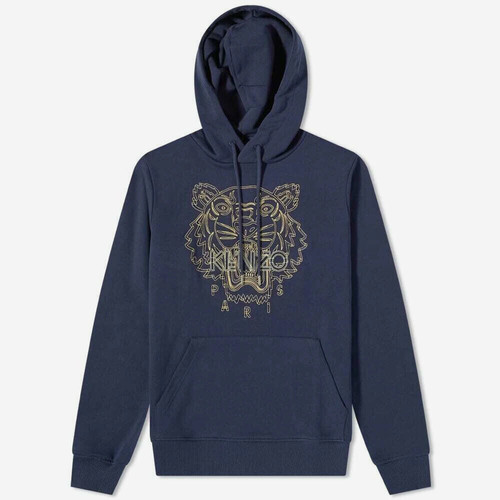 ✅ KENZO Felpa uomo con cappuccio Hoodie TG. S M L XL XXL Colore Blu