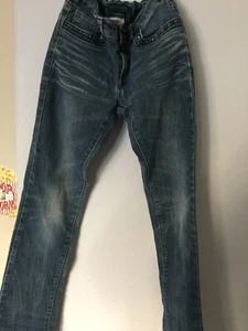 Preowned Levi's Jeans Skinny Fit Youth Girls Jeans Size 10 - Picture 1 of 9
