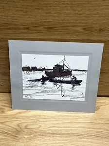 Lionel Barrymore Foil Art Print Fishing Nets - Picture 1 of 3