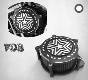 Purificadores de aire Fit H-D 2014-15 FLSTNSE estrella móvil corte en contraste - Imagen 1 de 8