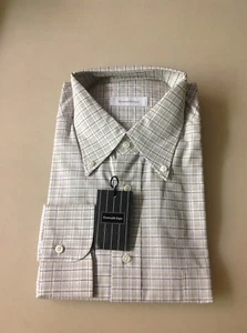 CAMISA DE VESTIR ERMENEGILDO ZEGNA NUEVA CON ETIQUETAS TALLA 17 - Imagen 1 de 5