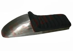 Benelli Mojave Cafe Racer 260 360 Complete Seat With Seat Pan Raw Steel ECs - Picture 1 of 6