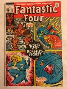 Fantastic Four # 106, 1970, Marvel Comic, - Picture 1 of 12