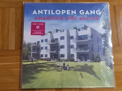 Vinyl LP/CD-BOX Antilopen Gang Anarchie Und Alltag 3 LPs + 2 CDs * MINT WIE NEU - Bild 1 von 4