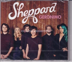 SHEPPARD - GERONIMO / NEW & SEALED 2014 CD Single (EU) SMILE - Picture 1 of 2