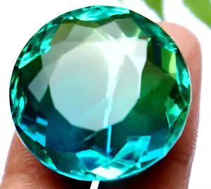 Turmalina natural corte redondo BI color 91 quilates piedras preciosas sueltas certificadas MEJOR - Imagen 1 de 7