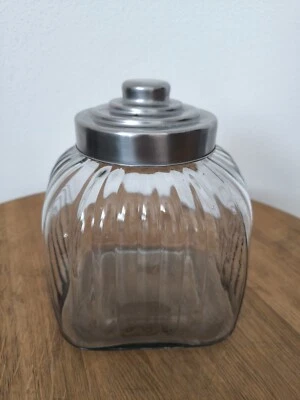 Glas mit Deckel Aufbewahrung Bonbon Süßigkeiten - Bild 1 von 4