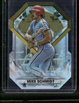2022 Topps #DGDC-22 Mike Schmidt Diamond Greats Die Cuts - Image 1 of 2