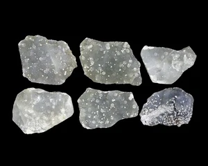 Natural Chalcedony Minerals 6 specimen India #M 694 - Picture 1 of 2