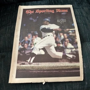 The Sporting News July 20, 1968 Willie Horton Detroit Tigers Bagged Boarded - Picture 1 of 2