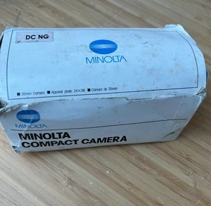 Minolta Vectis 200 IX-Date Silver Point & Shoot APS Film Camera - NEW - Picture 1 of 4