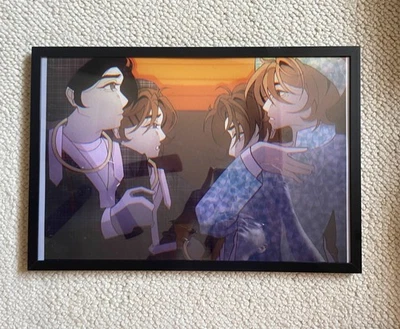 Impresiones de pintura enmarcadas originales utilizando acrílico, digital y otros medios mixtos Foto 1 de 2