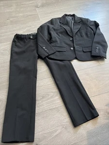 Anzug, Hose, Sakko, Gr. 134, schwarz - Bild 1 von 1