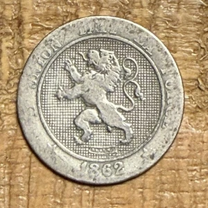 Coin Belgium 5 Centimes 1862 KM21 - Picture 1 of 2