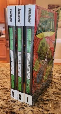 Savage Dragon Ultimate Collection Volumen 1 2 3 Set Larsen Libros Tapa Dura NUEVO Foto 1 de 4