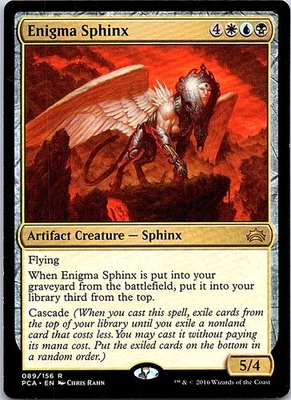 Enigma Sphinx R PCA Regular Planechase Anthology 89 Artifact Creature — Sphinx - Image 1 of 2
