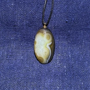 🌟🔥🚀Rare China Inner Mongolia Gobi Eye Rough Agate Specimen Pendant - Imagen 1 de 10