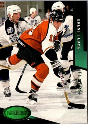 1993 Parkhurst Brent Fedyk #148 Philadelphia Flyers Hockey Card - Image 1 of 2
