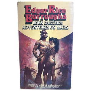 Vintage 1976 Ballantine John Carter’s Adventures on Mars 5-Vol Boxed Set PB - Picture 1 of 8