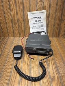 President by Uniden LTD 715 Full Featured VHF Marine Boat Radio USA - Zdjęcie 1 z 7