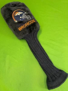NFL Denver Broncos Acrylic Long Neck Golf Club Cover - Picture 1 of 3