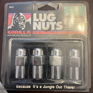 1 Set GORILLA  STANDARD MAG 12mm X 1.5mm x 20 RH Lug Nuts #73137 RD TOP - Picture 1 of 5