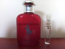 Ralph Lauren Polo Red Eau de Parfum for Men 5ml sample