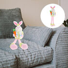  Rabbit Ornament Polyester Easter Bunny Doll Plush Stuffed Toys