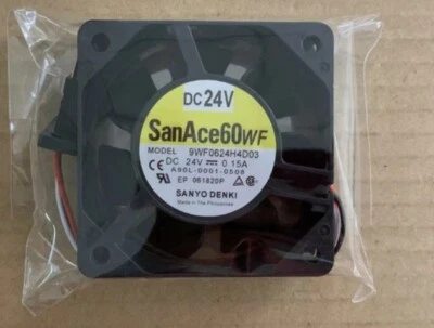 1pcs New 9WF0624H4D03 fan DC24V 0.15A 60*60*25 3pin #M2846 QL - Image 1 of 2