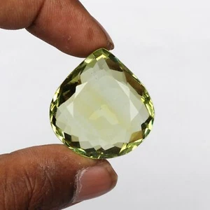 Light Yellow Citrine Pear Cut Stone 94.65 Ct AAA++ Grade Loose Citrine Gemstone - Picture 1 of 4
