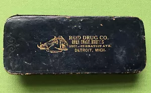 1920 RCA Victor Nipper pubblicità disco pennello pad REID DRUG CO Detroit MI - Foto 1 di 16