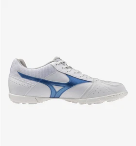 Mizuno Men's Morelia Sala Club TF White Blue Turf Football Shoes Q1GB241602 - Picture 1 of 5