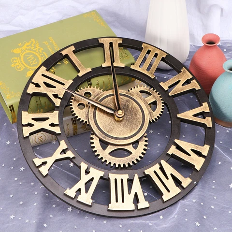 Classroom Clock Antique Wall Clock Decorative Wall Clock Cover
