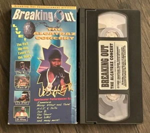 Breaking Out: The Alcatraz Concert - VHS - Usher - Run DMC - Dru Hill NEAR MINT! - Picture 1 of 5