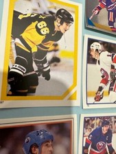 1985 O-Pee-Chee NHL Hockey Sticker Complete Set of 255 Mario Lemieux Rookie
