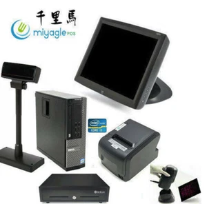 15" Touchscreen All In One POS System Retail/Liquor Point Of Sale Windows 11 Pro - Picture 1 of 5