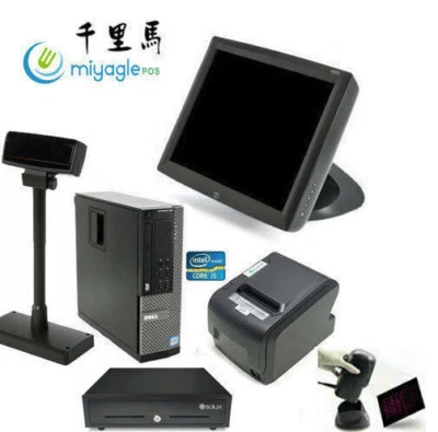 15" Touchscreen All In One POS System Retail/Liquor Point Of Sale Windows 11 Pro - Image 1 of 4