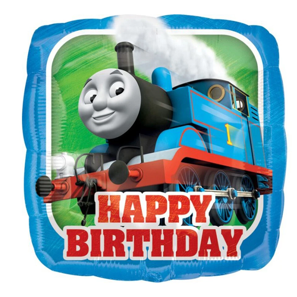 Thomas the Tank Engine Party Supplies Happy Birthday Foil Balloon Birthday Train - image 1 of 1