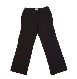 Charter Club Pant Shop Black Trouser Tummy Panel Size 6P 27" Waist 24" Inseam - Picture 1 of 8