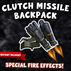 Roblox Clutch Raketenrucksack - [GLOBAL | ALLE PLATTFORMEN] - Bild 1 von 2
