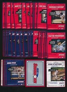2000 MLB Showdown STRATEGY -Near Set (40 of 55) w/ GRIFFEY, JETER, RIPKEN, BONDS