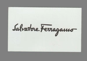 Carte publitaire - Werbekarte - Salvatore Ferragamo - Bild 1 von 1