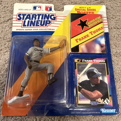 1992 FRANK THOMAS Chicago White Sox NM Rookie Starting Lineup Cover