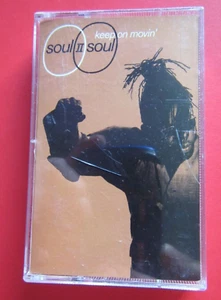 Soul II Soul Keep on Movin' 1989 Cassette tested/listen free ship - Picture 1 of 8