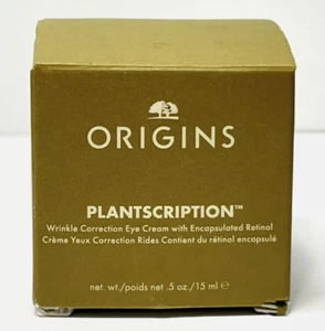 Origin plantscription wrinkle correction eye cream encapsulated retinal .5oz - Picture 1 of 1