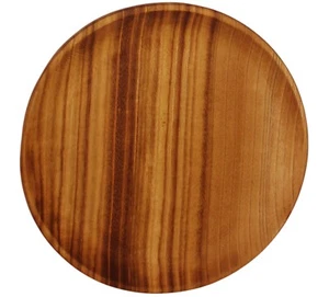 Byron Bay Large Camphor Laurel Wooden Bowl Plates Anti-Bacterial - Picture 1 of 6